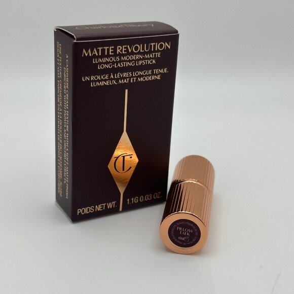 Charlotte Tilbury: Matte Revolution Hydrating Lipstick: Pillow Talk 0.03oz - Picture 2 of 3